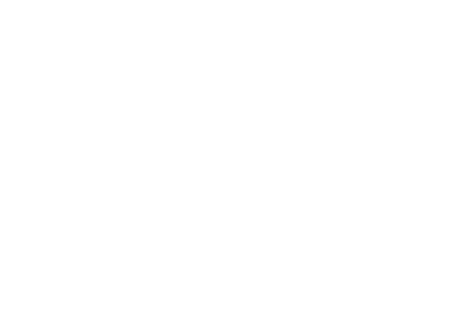  Item:	Door 001 Country:	Nigeria People:	Nupe Size:	18 x 93” / 