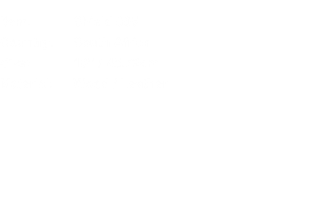  Item:	Shield 005 Country:	South Africa Size:	18” / 45.72cm Mat